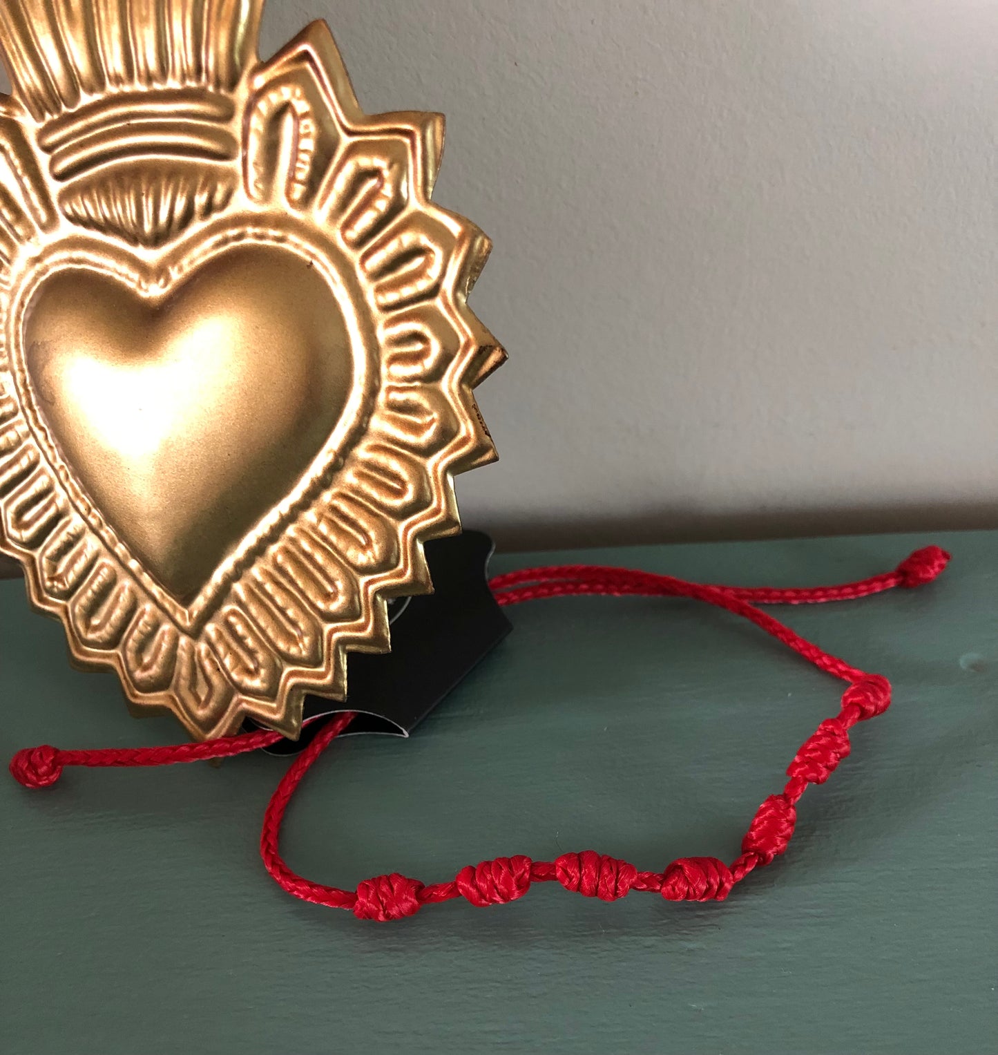 🔴 Bracelet Rouge 7 Nœuds – Protection & Chance