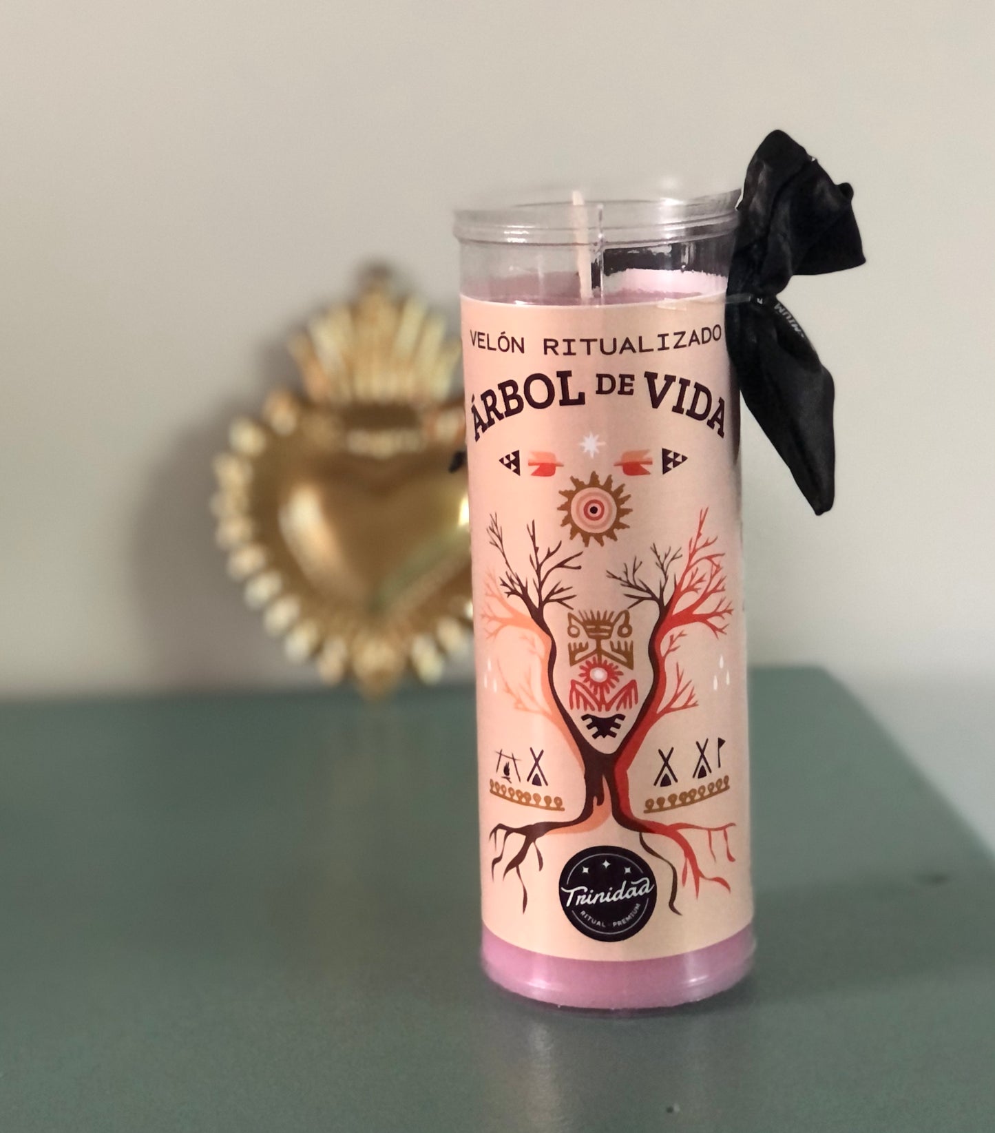 🕯️ Bougie Rituel Arbre de Vie