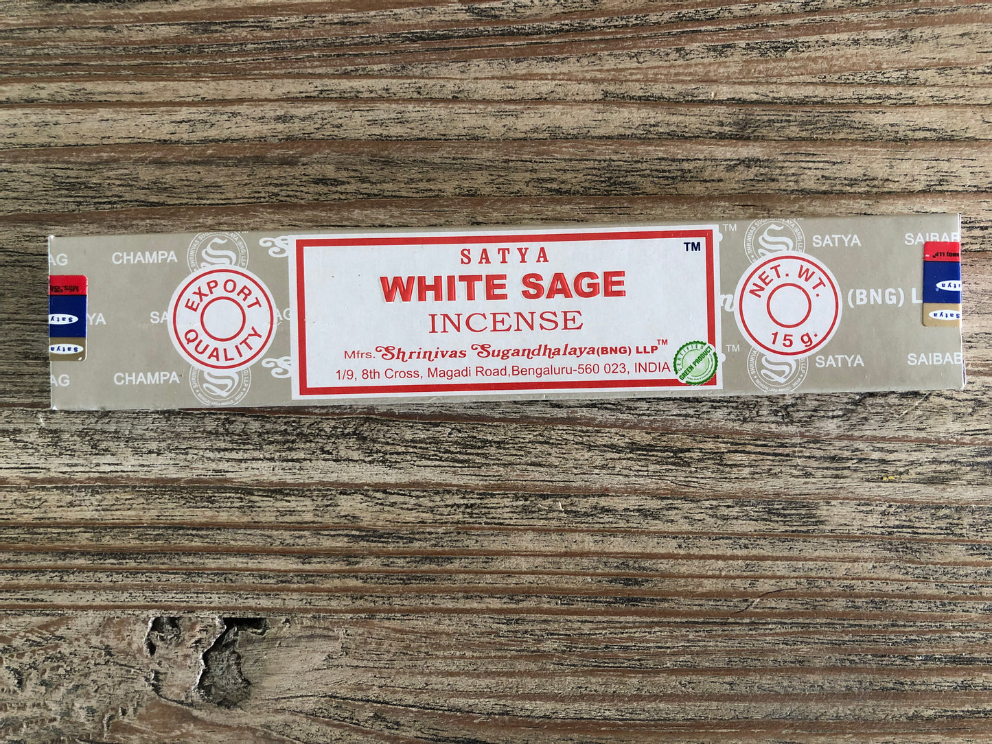 Bâton d’Encens Sauge Blanche – Purification et Protection