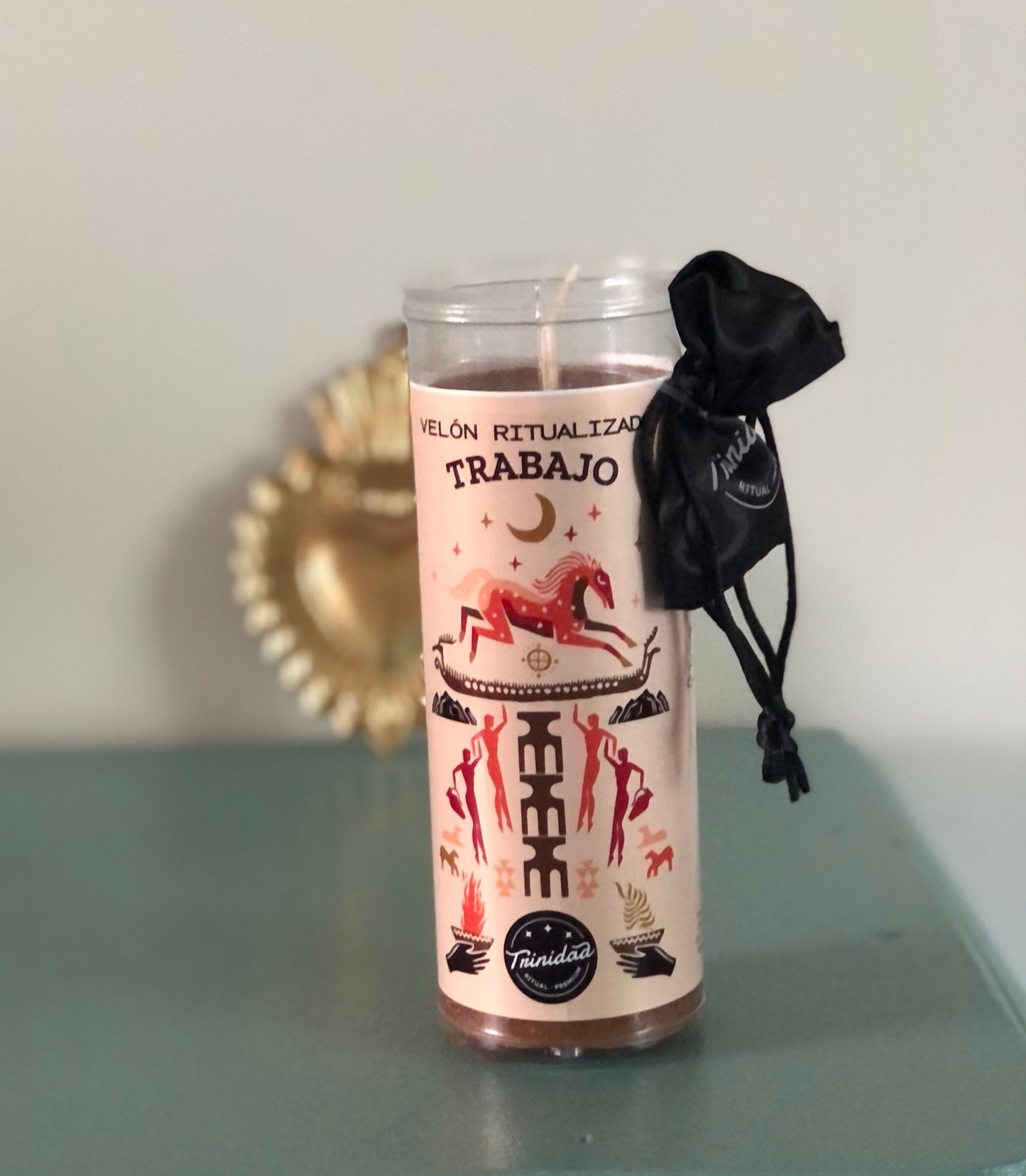 🕯️ Bougie Rituel – Travail & Réussite Professionnelle